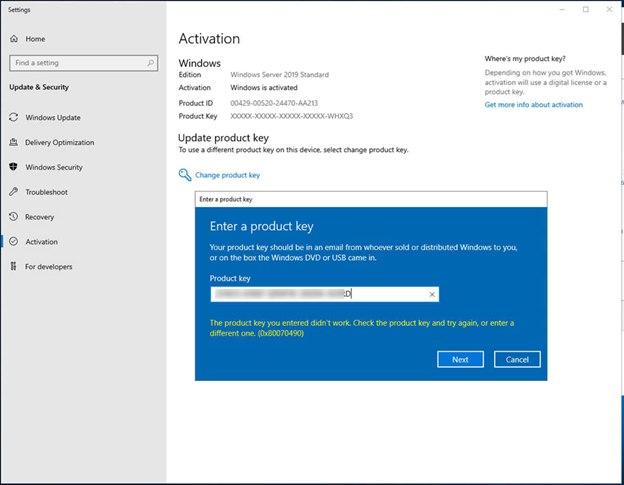 How To Activate Windows Server 2019 Evaluation Edition With Vlsc